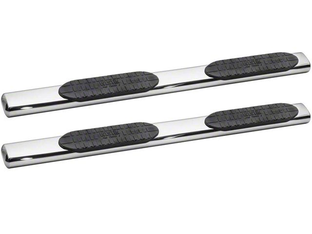 Pro Traxx 6-Inch Oval Side Step Bars; Stainless Steel (10-24 RAM 2500 Crew Cab)