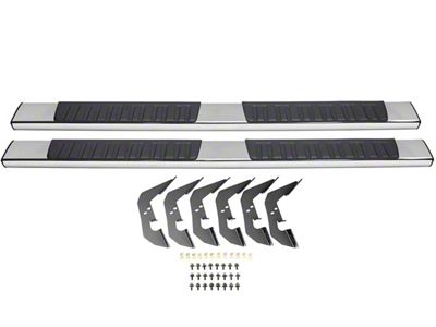 R7 Nerf Side Step Bars; Stainless Steel (10-24 RAM 2500 Crew Cab)