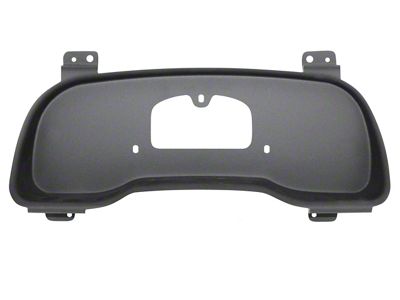 RACEPAK Dash Panel; Matte Black (98-02 RAM 2500)