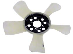 Radiator Clutch Fan Blade; Plastic (09-26 RAM 2500)