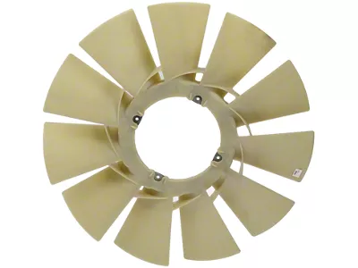 Radiator Clutch Fan Blade; Plastic (13-18 RAM 2500)