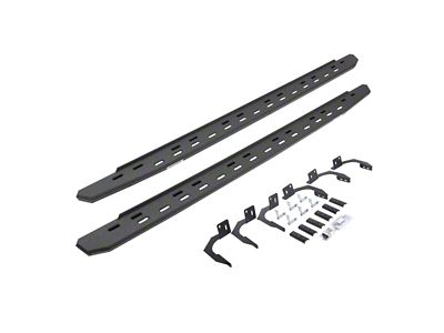 Go Rhino RB30 Slim Line Running Boards; Protective Bedliner Coating (10-24 RAM 2500 Crew Cab)