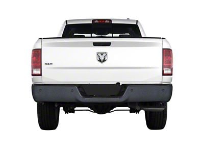 Rear Bumper Cover; Pre-Drilled for Backup Sensors; Armor Coated (10-18 RAM 2500)