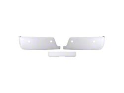 Rear Bumper Cover; Pre-Drilled for Backup Sensors; Gloss White (10-18 RAM 2500)