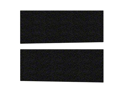 Rear Door Sill Protection; Textured Black (19-24 RAM 2500 Crew Cab, Mega Cab)