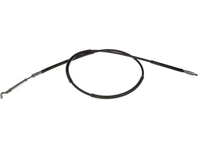 Rear Parking Brake Cable; Driver Side (03-13 RAM 2500 Regular Cab, Quad Cab, Crew Cab)