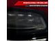 Red LED Bar Tail Lights; Matte Black Housing; Smoked Lens (10-18 RAM 2500 w/ Factory Halogen Headlights)