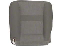 Replacement Bottom Bucket Seat Cover; Driver Side; Khaki/Tan Cloth (06-09 RAM 2500 SLT w/ Seat Flap)