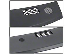 Replacement Upper Dash Panel; Black (03-05 RAM 2500)