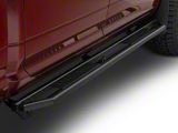 Rocker Armor Side Step Bars; Matte Black (10-25 RAM 2500 Crew Cab)
