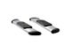 Regal 7-Inch Oval Side Step Bars without Mounting Brackets; Polished Stainless (10-24 RAM 2500 Regular Cab)