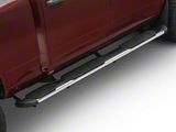 Regal 7-Inch Wheel-to-Wheel Oval Side Step Bars; Polished Stainless (14-26 4WD RAM 2500 Crew Cab w/ 6.4-Foot Box)