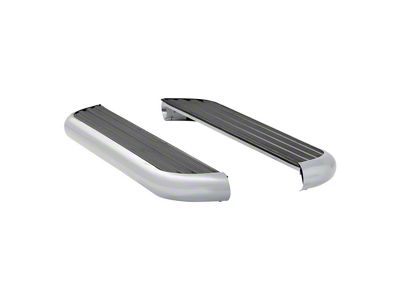 MegaStep 6.50-Inch Running Boards without Mounting Brackets; Polished Stainless (03-09 RAM 2500 Regular Cab)