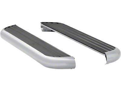 MegaStep 6.50-Inch Running Boards; Body Mount; Polished Stainless (10-24 RAM 2500 Regular Cab)