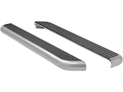 MegaStep 6.50-Inch Wheel-to-Wheel Running Boards; Body Mount; Polished Stainless (03-09 RAM 2500 Regular Cab w/ 8-Foot Box, Quad Cab w/ 6.4-Foot Box)