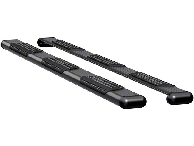 O-Mega II 6-Inch Oval Side Step Bars; Textured Black (10-24 RAM 2500 Mega Cab)