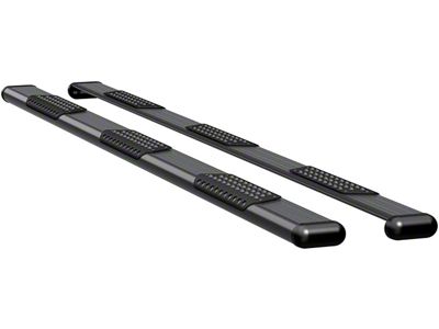 O-Mega II 6-Inch Wheel-to-Wheel Oval Side Step Bars; Textured Black (14-18 RAM 2500 Crew Cab w/ 8-Foot Box)