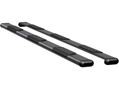 O-Mega II 6-Inch Wheel-to-Wheel Oval Side Step Bars; Textured Black (14-18 RAM 2500 Crew Cab w/ 8-Foot Box)