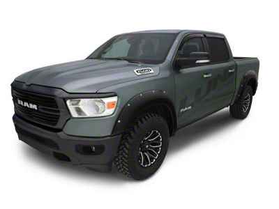 RX-Rivet Style Fender Flares; Front and Rear; Smooth (19-24 RAM 2500)