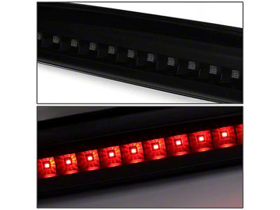 Sequential LED Tailgate Third Brake Light; Black Smoked (03-06 RAM 2500 w/ OEM Tailgate Light)