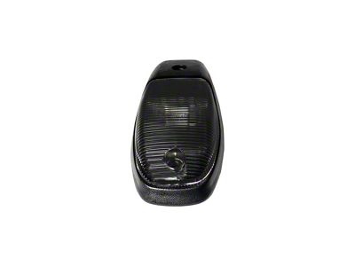 Single Amber LED Cab Roof Light; Smoked Lens (19-24 RAM 2500)