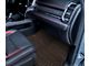 Single Layer Diamond Front Floor Mats; Black and Orange Stitching (10-18 RAM 2500 Regular Cab w/ Bucket Seats)