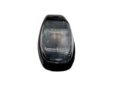 Single White LED Cab Roof Light; Clear Lens (19-24 RAM 2500)