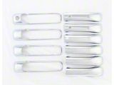 Smart Key Door Handle Covers; Chrome (13-18 RAM 2500 Crew Cab)