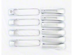 Smart Key Door Handle Covers; Chrome (13-18 RAM 2500 Crew Cab)