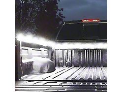 Spire 3 Series LED Truck Bed Light Strips; White (Universal; Some Adaptation May Be Required)