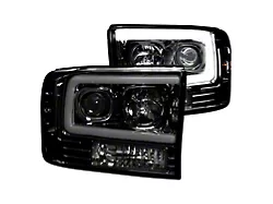 SQ Series Headlights with Sequential Turn Signals; Black Housing; Clear Lens (03-05 RAM 2500)