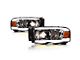 SQP Series Projector Headlights with Sequential Turn Signals; Chrome Housing; Clear Lens (03-05 RAM 2500)