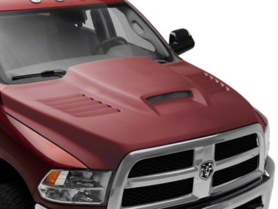 SSK Style Ram Air Hood; Unpainted (10-18 RAM 2500)