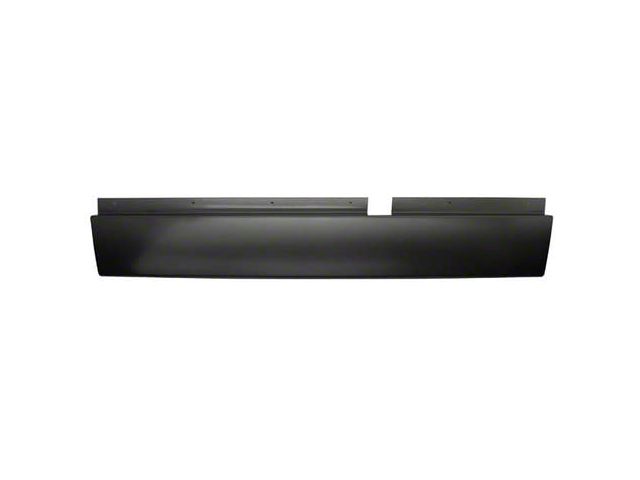 Steel Roll Pan without License Plate Cutout; Unpainted (03-09 RAM 2500)