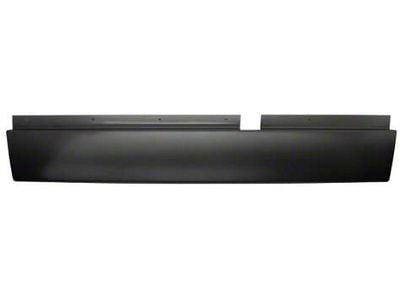 Steel Roll Pan without License Plate Cutout; Unpainted (03-09 RAM 2500)