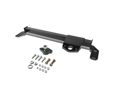 Steering Box Support Brace; Black (03-08 4WD RAM 2500 w/ Standard Steering Box)