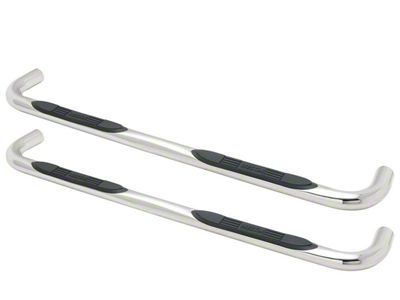 E-Series 3-Inch Nerf Side Step Bars; Stainless Steel (03-09 RAM 2500 Quad Cab)