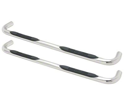 E-Series 3-Inch Nerf Side Step Bars; Stainless Steel (03-09 RAM 2500 Quad Cab)