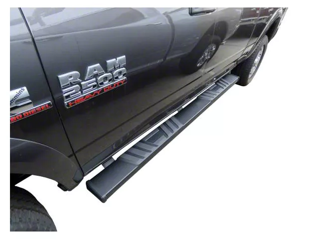 STX500 Running Boards; Black (10-24 RAM 2500 Crew Cab)