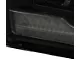 Switchback Sequential Projector Headlights; Matte Black Housing; Clear Lens (10-18 RAM 2500 w/ Factory Halogen Headlights)