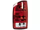 Replacement Tail Light; Chrome Housing; Red/Clear Lens; Driver Side (03-06 RAM 2500)