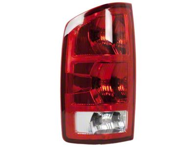 OE Certified Replacement Tail Light; Chrome Housing; Red/Clear Lens; Driver Side (03-06 RAM 2500)