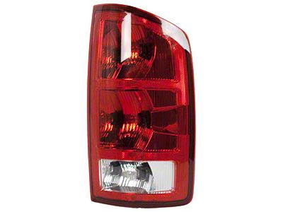 Replacement Tail Light; Chrome Housing; Red/Clear Lens; Passenger Side (03-06 RAM 2500)