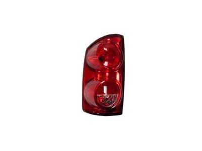 OE Certified Replacement Tail Light; Chrome Housing; Red/Clear Lens; Driver Side (07-09 RAM 2500)