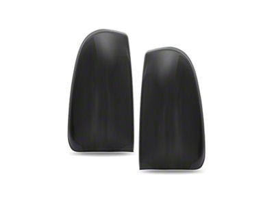 Tail Light Covers; Carbon Fiber Look (10-18 RAM 2500)