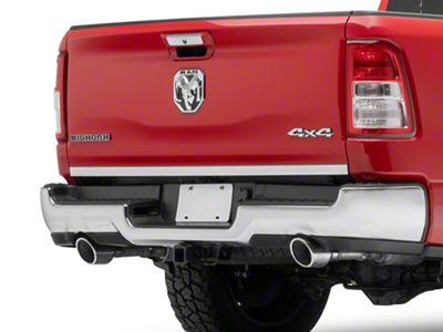 Tailgate Accent Trim; Stainless Steel (19-26 RAM 2500 w/o Multifunction Tailgate)
