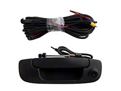Tailgate Handle with Backup Camera; Textured Black (03-09 RAM 2500)