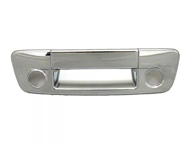 Putco Tailgate Handle Cover with Keyhole and Backup Camera Opening; Chrome (10-18 RAM 2500)