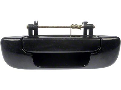 Tailgate Handle; Smooth Black (03-09 RAM 2500)