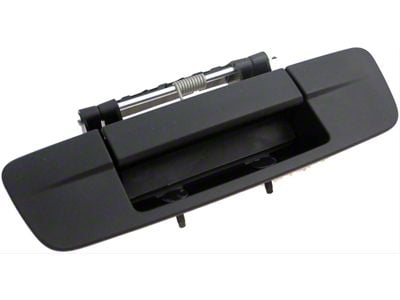 Tailgate Handle; Textured Black; Non-Locking; Without Backup Camera and Keyhole (10-18 RAM 2500)